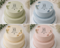 Anniversary 2 tiers Cake