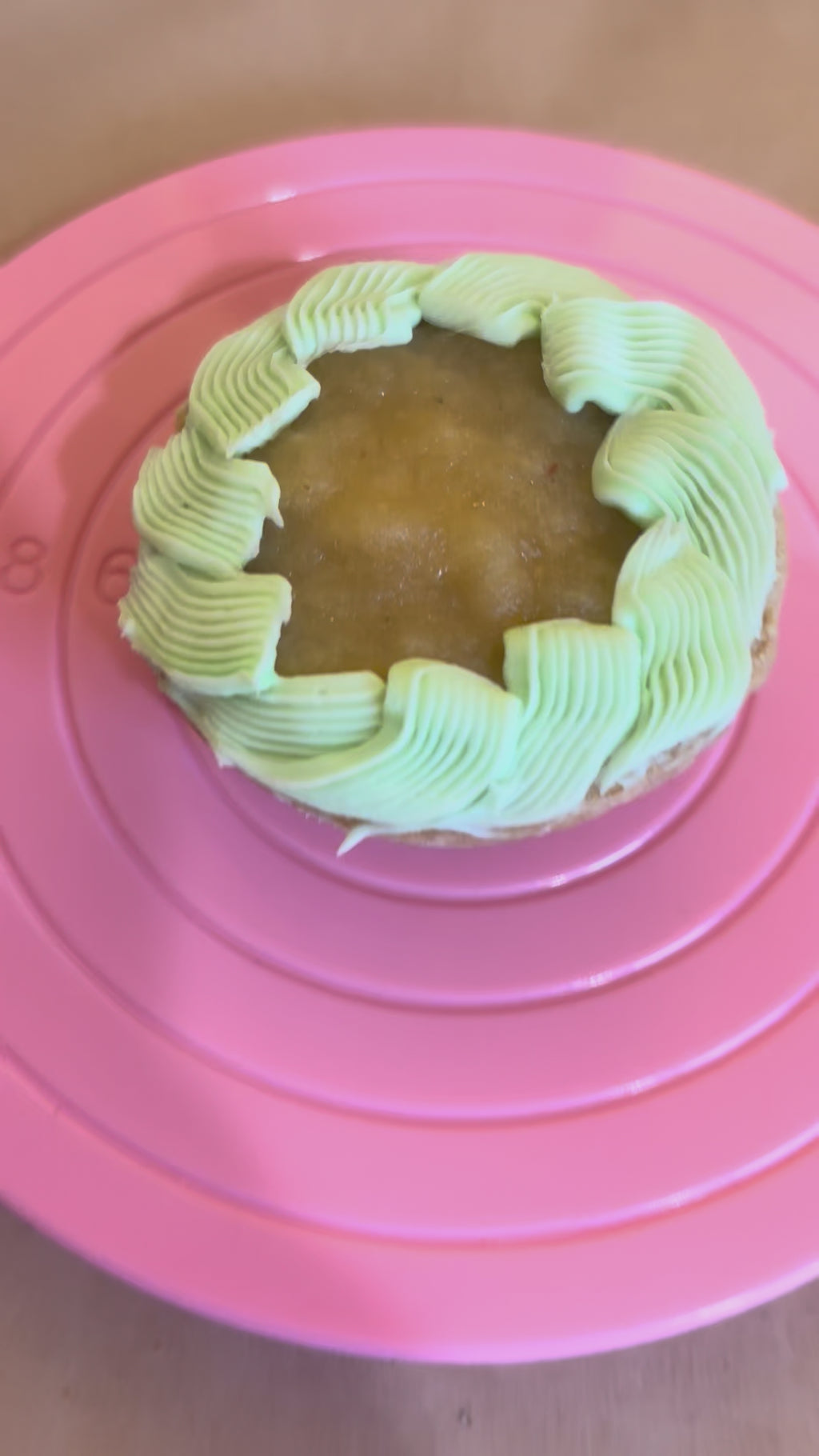 Peanut Butter, Ube, Apple Tart (6 pcs)